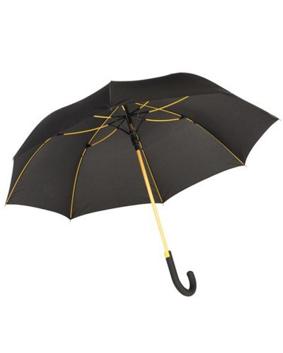 Ombrello classico automatico CANCAN Nero / Giallo