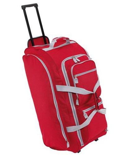 Trolley-borsone 9P Rosso / Grigio