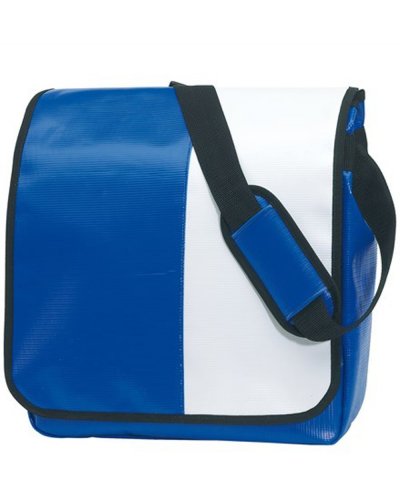 Borsa a tracolla ACTION Blu / Bianco