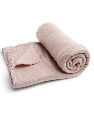 Coperta in pile Beige