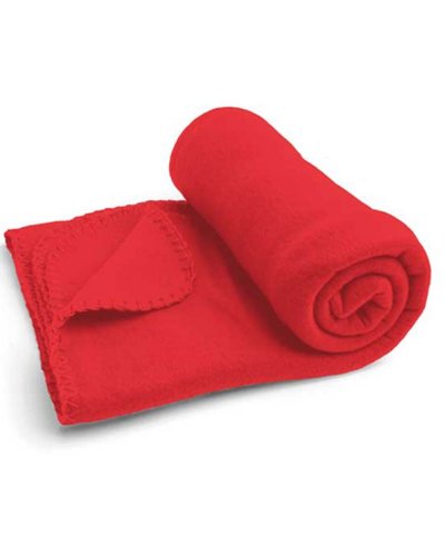 Coperta in pile Rosso