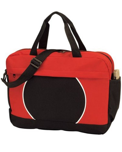 Borsa portadocumenti PI Nero / Rosso