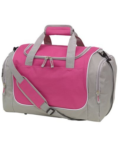 Borsa sportiva GYM Grigio / Rosa