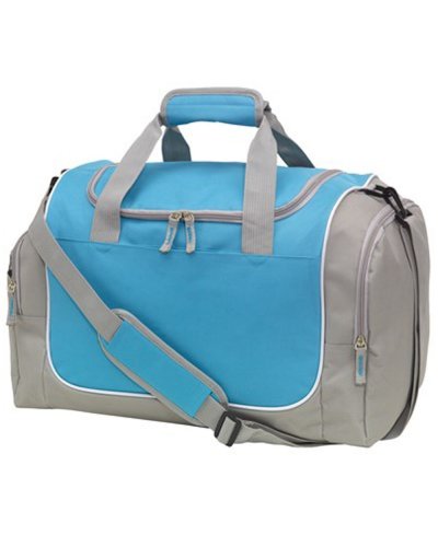 Borsa sportiva GYM Grigio / Blu Chiaro