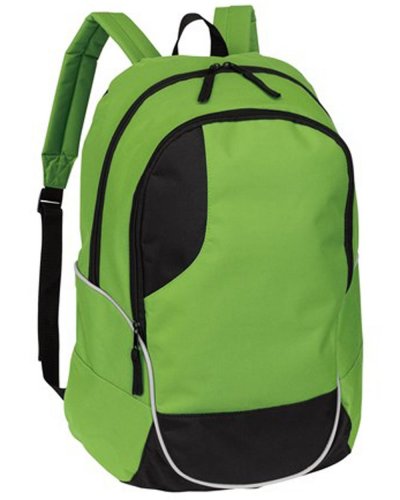 Zaino CURVE Nero / Verde Chiaro