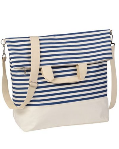 Borsa da spiaggia JUIST Beige / Blu