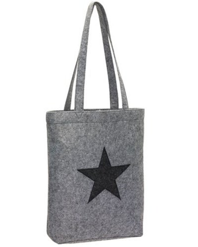 Shopper STAR DUST Grigio