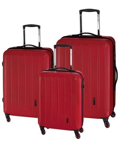 Trolley-Set CORK Rosso