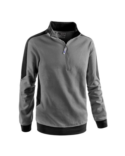 Felpa uomo mezza zip Patch