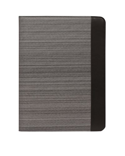 Cartella portablocco in nylon e PU A4 Grigio
