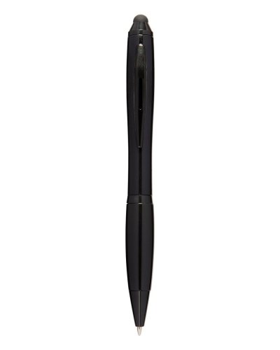 Penna a sfera con touch screen in plastica e metallo Nero