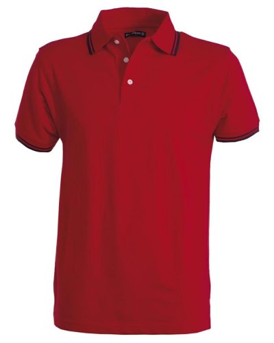 Polo Skipper Rosso/Blu Navy