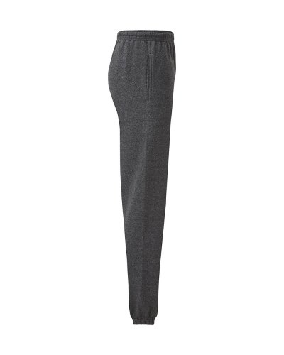 Pantaloni felpati con elastico alla caviglia