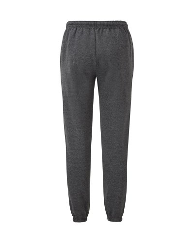 Pantaloni felpati con elastico alla caviglia