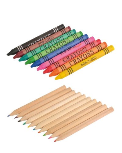 Set matite colorate + pastelli
