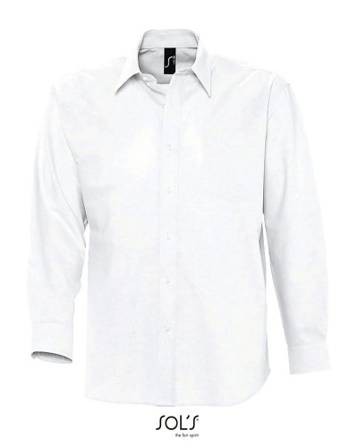 Camicia uomo Oxford Bianco