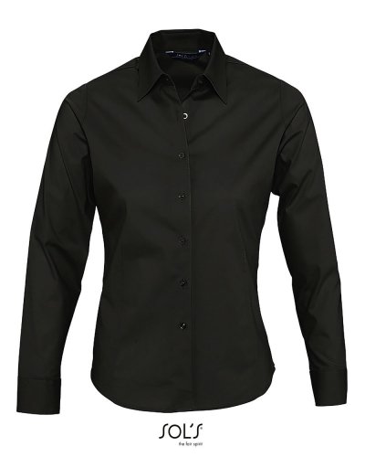 Camicia stretch Eden Nero
