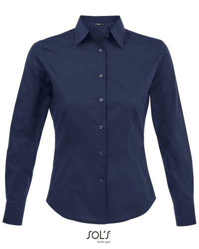 Camicia stretch Eden Blu Scuro