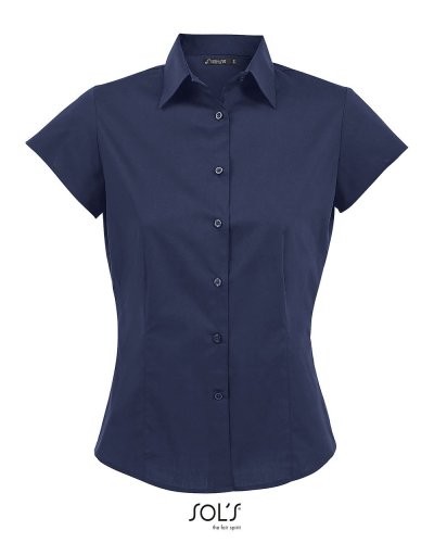 Camicia donna stretch Excess Blu Scuro