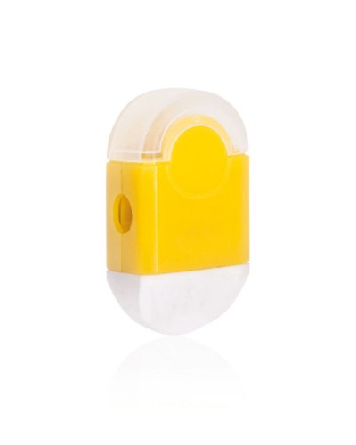 Set gomma e temperino Cafey Giallo