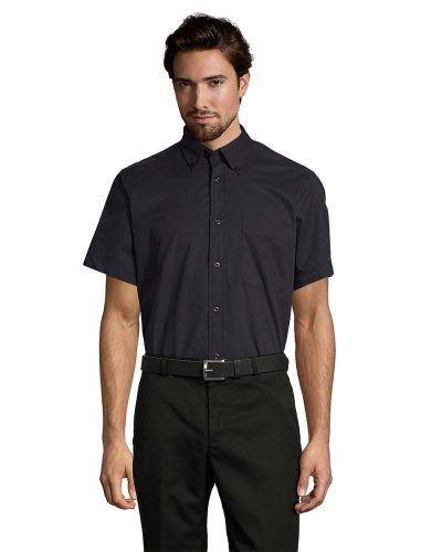 Camicia in cotone twill Brooklin Blu Oltremare