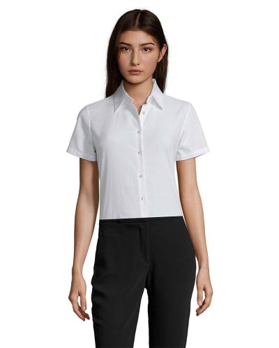 Camicia donna oxford Elite Bianco