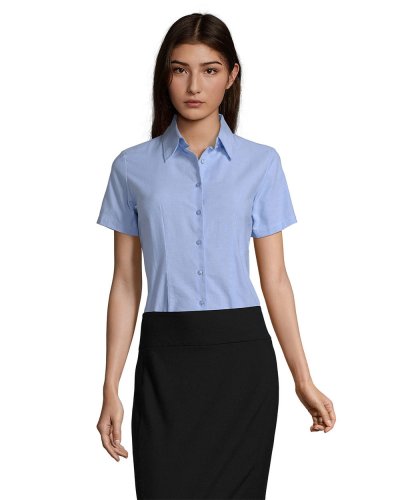 Camicia donna oxford Elite Cielo
