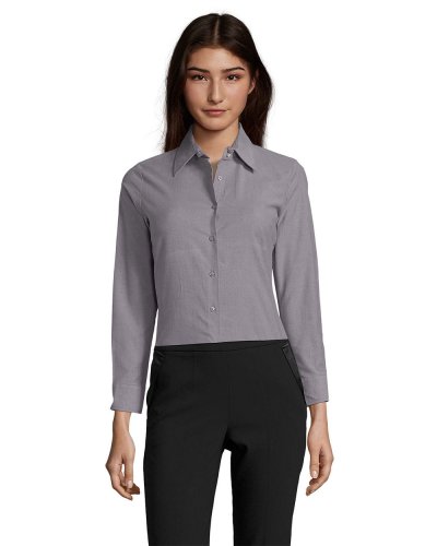 Camicia donna oxford Embassy Argento