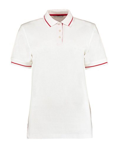 Polo donna St. Mellion Classic Fit White / Red