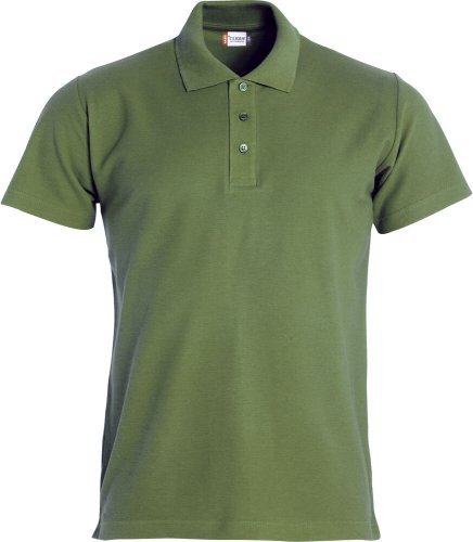 Polo Basic Uomo 100% Cotone Piquet Regular