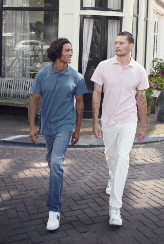 Polo Basic Uomo 100% Cotone Piquet Regular