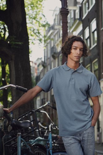 Polo Basic Uomo 100% Cotone Piquet Regular