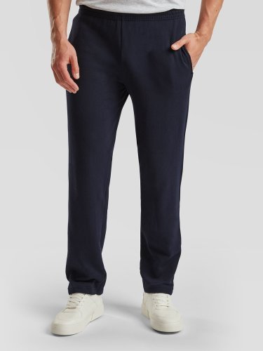 Pantaloni Open Leg Felpati Uomo Cotone Comfort
