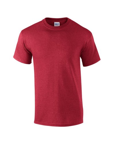 T-shirt Ultra Gildan Heather Cardinal
