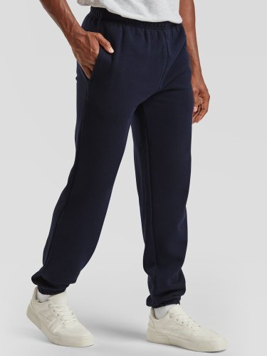 Pantalon de survêtement pour homme, ourlets élastiques, coton 70%