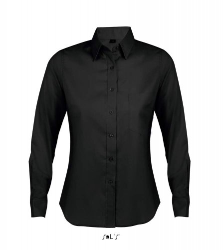 Camicia stiro facile Business Women Nero
