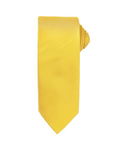Micro Waffle Tie Sunflower