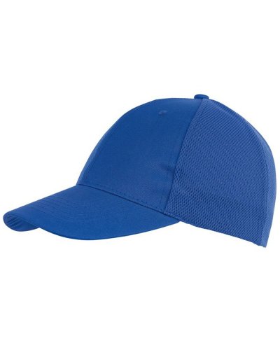 Cappellino 6 pannelli PITCHER Blu Royal