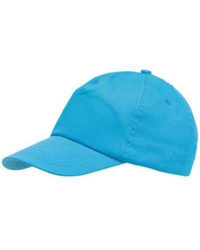Cappellino 5-pannelli FAVOURITE Blu Chiaro