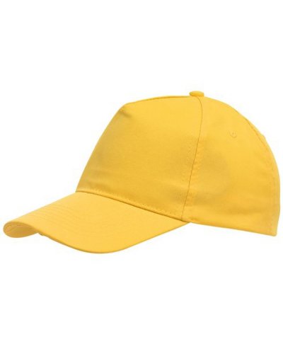 Cappellino 5-pannelli FAVOURITE Giallo