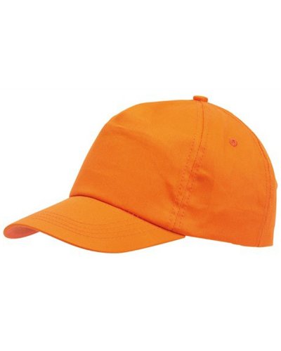 Cappellino 5-pannelli FAVOURITE Arancio