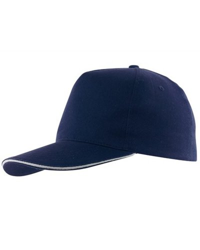 Sandwich-Cap a 5-pannelli WALK Blu Scuro