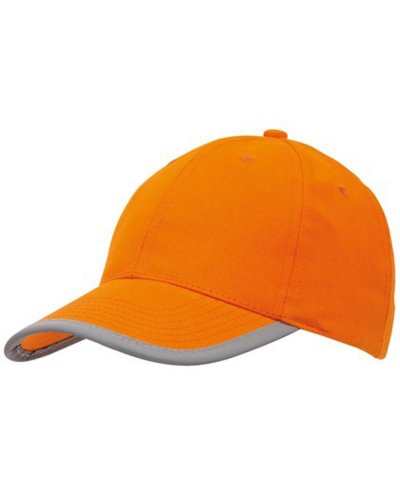 Cappellino baseball 6-pannelli DETECTION Arancio