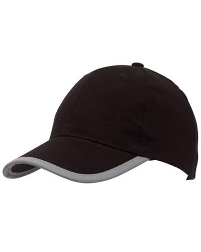Cappellino baseball 6-pannelli DETECTION Nero