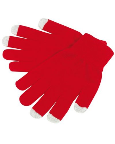 Guanto Touchscreen OPERATE Rosso