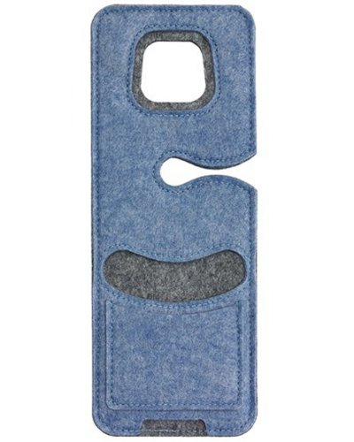 Stazione per ricarica in feltro HANGING TOUGH Blu / Grigio