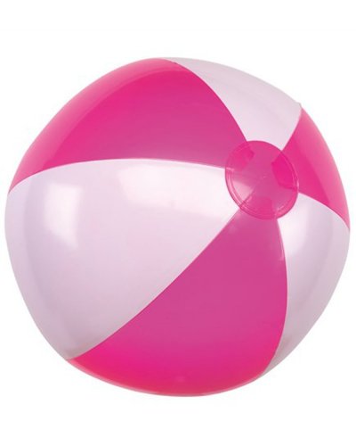 Pallone da spiaggia gonfiabile ATLANTIC Rosa / Bianco