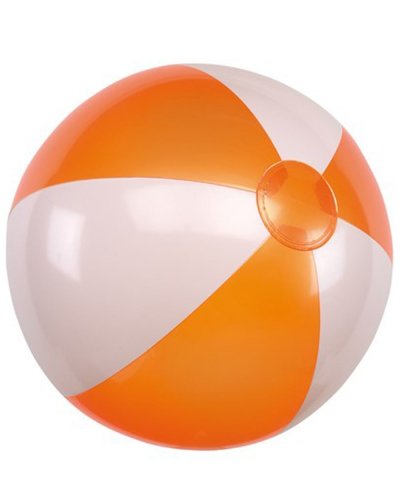 Pallone da spiaggia gonfiabile ATLANTIC Arancio / Bianco