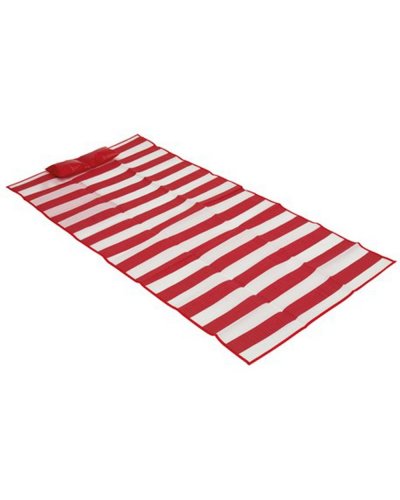Stuoino da spiaggia Bianco / Rosso