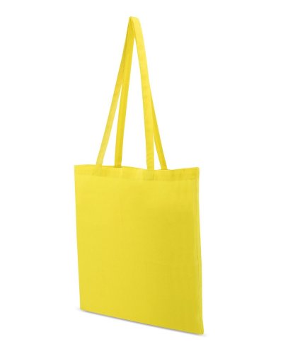 Shopper in cotone organico Giallo